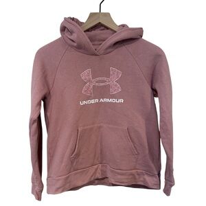 Under Armour Youth Size L Pink Hoodie